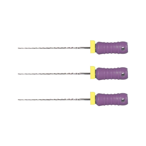 POLODENT K-REAMERS 25mm STERIEL ISO NR. 10 (6st)
