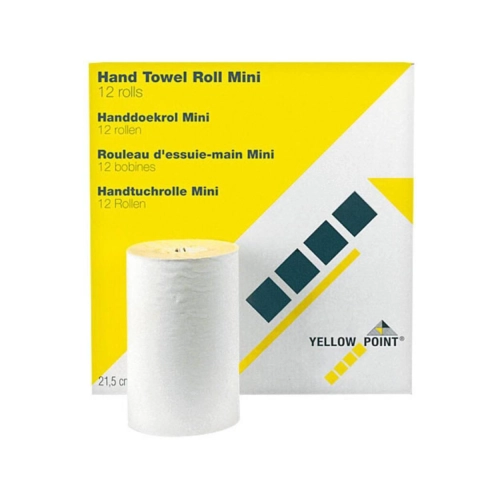 YELLOW POINT HANDDOEKROLLEN MINI 1-LAAGS (11 rollen)