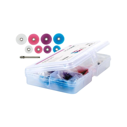 POLODENT POLOFLEX POP-ON POLIJSTSCHIJFJES ASSORTIMENT (240st)