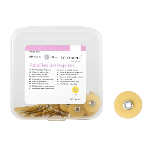 POLODENT POLOFLEX 2.0 POP-ON X-FIJN 12,7mm (50st)