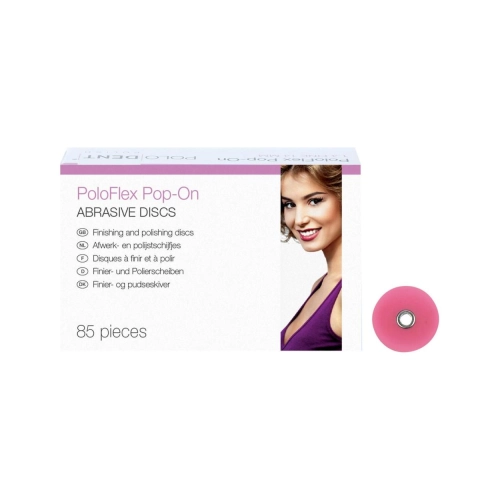 POLODENT POLOFLEX POP-ON POLIJSTSCHIJFJES FIJN 14mm (85st)