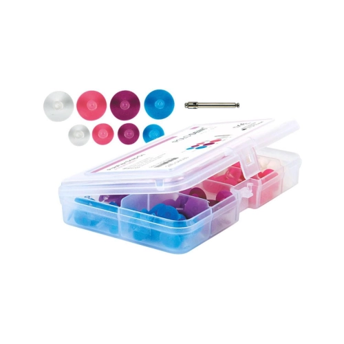POLODENT POLOFLEX SNAP-ON POLIJSTSCHIJFJES ASSORTIMENT (240st)