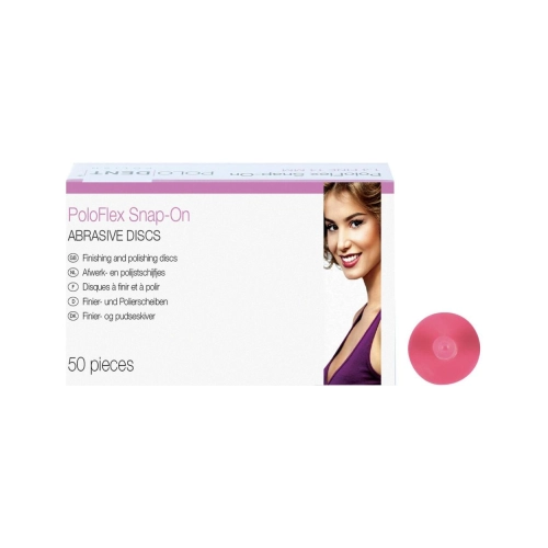 POLODENT POLOFLEX SNAP-ON POLIJSTSCHIJFJES FIJN 14mm (50st)