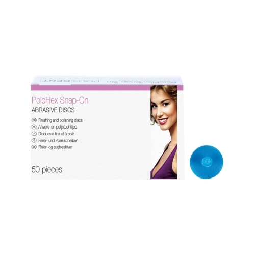 POLODENT POLOFLEX SNAP-ON POLIJSTSCHIJFJES GROF 14mm (50st)