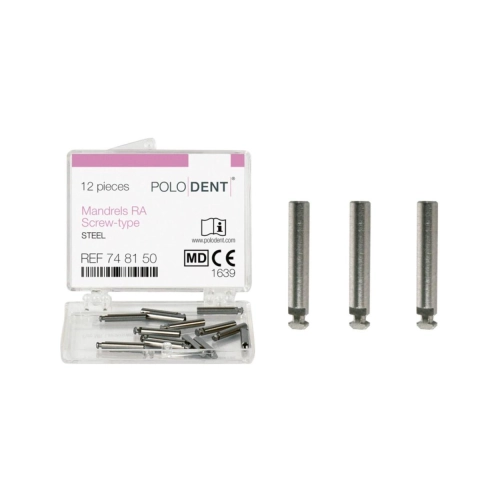 POLODENT MANDRELLEN SCREW-TYPE 14mm RA (12st)