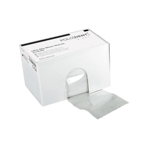 POLODENT OPG BITE BLOCK SLEEVES 21x46mm (500st)