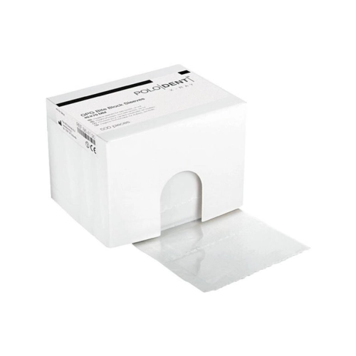 POLODENT OPG BITE BLOCK SLEEVES 40x70mm (500st)