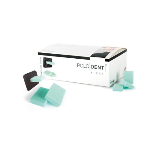 POLODENT RÖNTGEN FOAM BITE BLOCKS ZELFKLEVEND (200st)