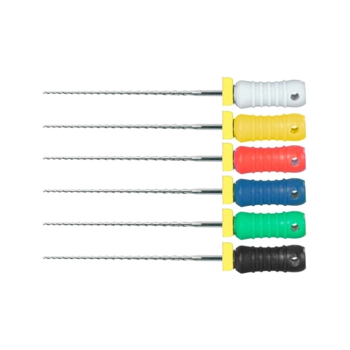 POLODENT NiTi K-FILES 28mm STERIEL ISO NR. 45-80 (6st)