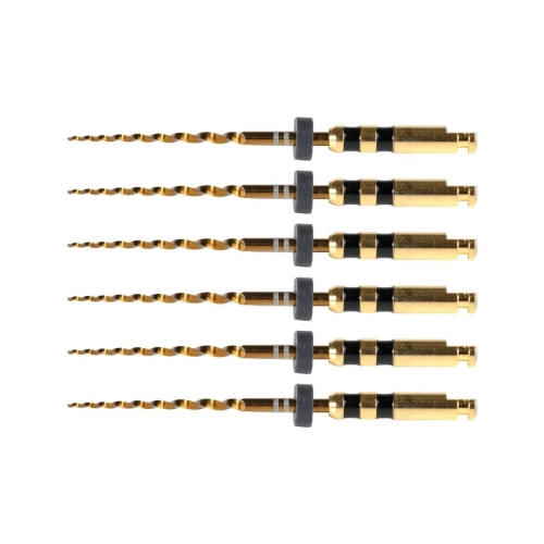 POLODENT POLOTAPER GOLD FINISHING FILES  RA 21mm F4 (6st)