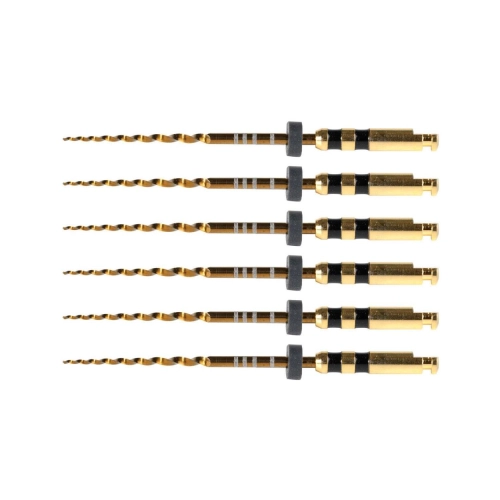 POLODENT POLOTAPER GOLD FINISHING FILES  RA 25mm F4 (6st)