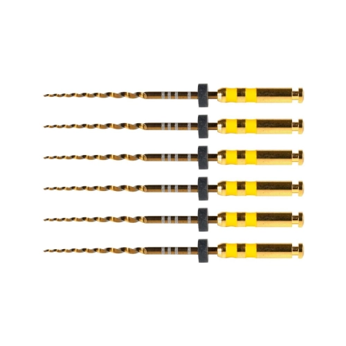 POLODENT POLOTAPER GOLD FINISHING FILES  RA 25mm F5 (6st)