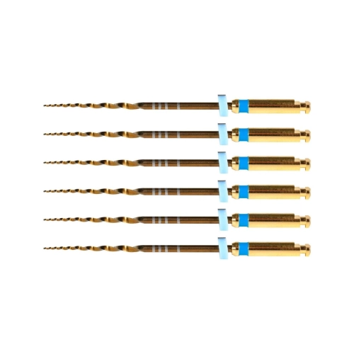 POLODENT POLOTAPER GOLD FINISHING FILES  RA 31mm F3 (6st)