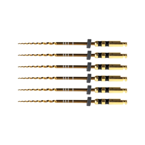 POLODENT POLOTAPER GOLD FINISHING FILES  RA 31mm F4 (6st)