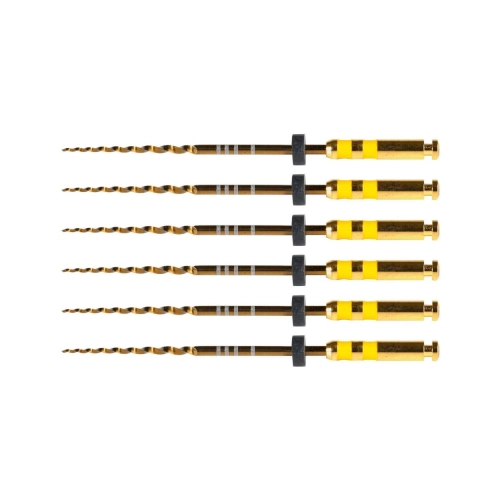 POLODENT POLOTAPER GOLD FINISHING FILES  RA 31mm F5 (6st)