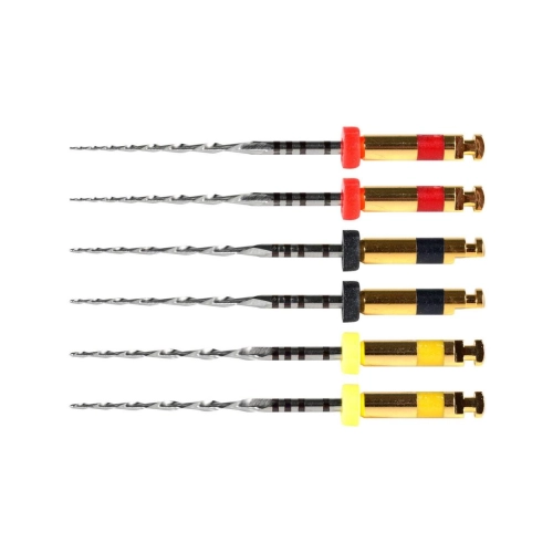 POLODENT RCP FILES 25mm R25 ROOD, R40 ZWART, R50 GEEL (6st)