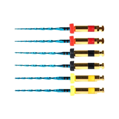 POLODENT RCP BLUE FILES 21mm R25 ROOD, R40 ZWART (6st)