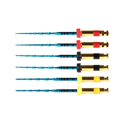 POLODENT RCP BLUE FILES 25mm R25 ROOD, R40 ZWART (6st)
