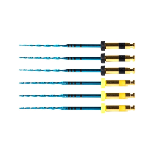 POLODENT RCP BLUE FILES 31mm R40 ZWART, R50 GEEL (6st)