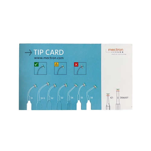 MECTRON TIP KAART VOOR SLIJTAGE
