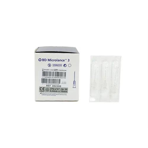 BECTON DICKINSON MICROLANCE NAALDEN 0,40 x 19mm ( 27G x 3/4 ) (100st)