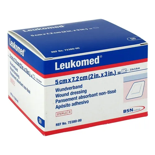 BSN LEUKOMED EILANDPLEISTER 7,2x5cm STERIEL (50st)