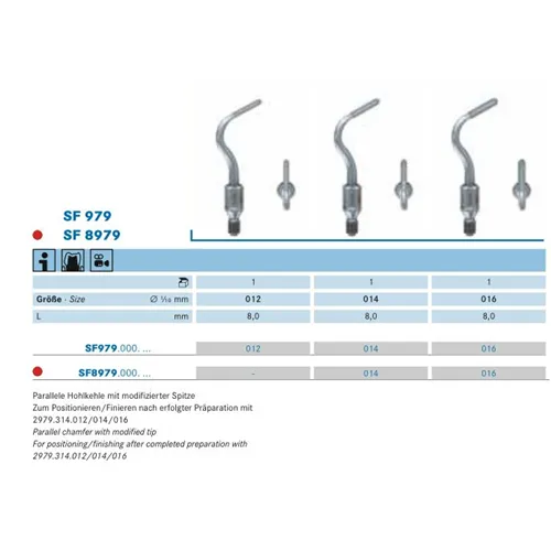 KOMET CHAMFER ULTRASOON TIP SF979/014