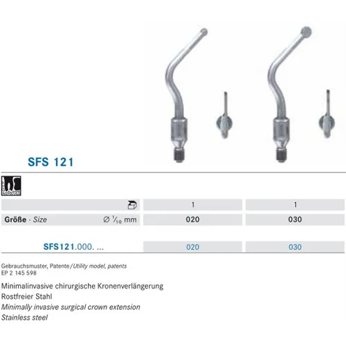 KOMET ULTRASOON TIP SFS121/030