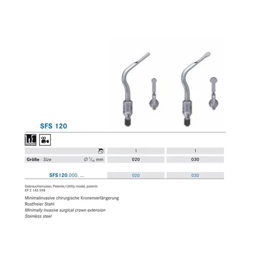 KOMET ULTRASOON TIP SFS120/020
