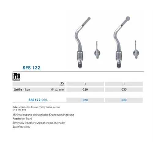 KOMET ULTRASOON TIP SFS122/020