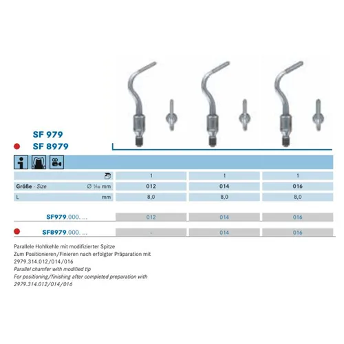 KOMET CHAMFER ULTRASOON TIP SF8979/016