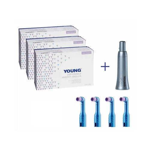 YOUNG STARTERKIT 375 PROFYLAXE HOEKSTUKKEN (WEGWERP) CLASSIC ELITE MET PROFYLAXE HANDSTUK