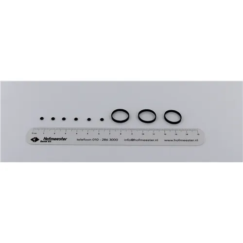 WOODPECKER O-RINGENSET TBV HANDSTUK HW-3H/7H (6x small/3x large)