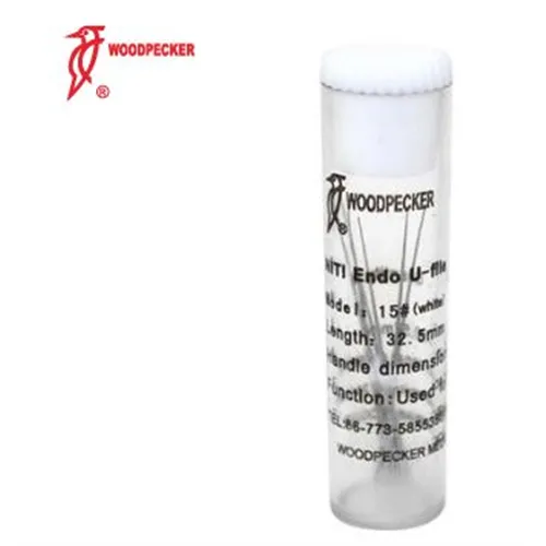 WOODPECKER Ni-Ti K VIJLEN NR.15 WIT (6st)