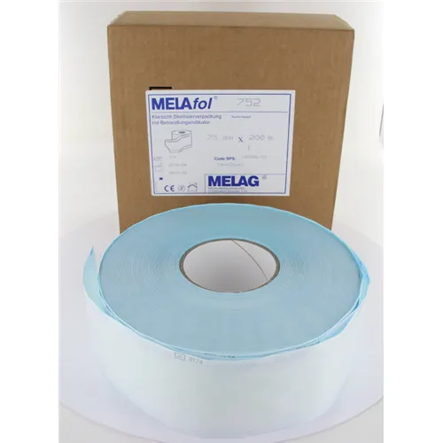MELAG MELASEAL STERILISATIEZAKJES OP ROL 7,5cm (200mtr)