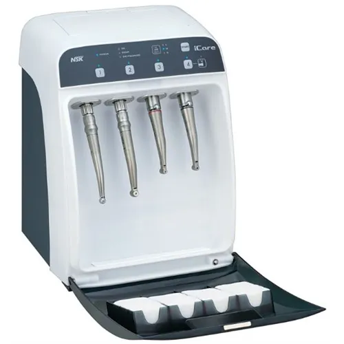 NSK i-CARE COMPLEET (model C3 / 1 turbine-, 3 hoekstuk adapters Kavo)  
