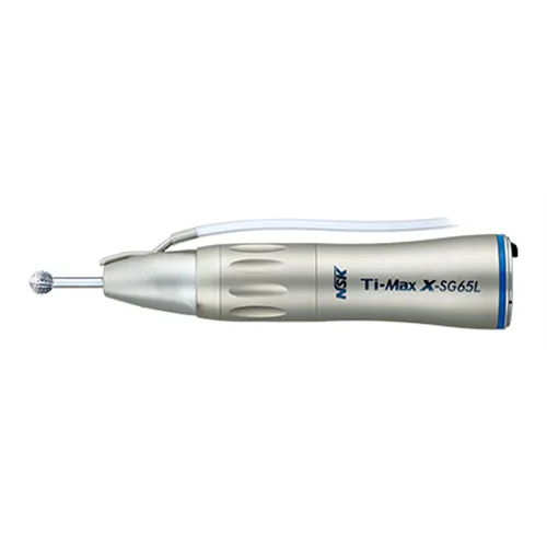 NSK TI-MAX CHIRURGISCH HANDSTUK X-SG65L 1:1 BLAUW MET LICHT