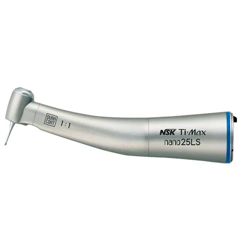 NSK TI-MAX HOEKSTUK 25LS 1:1 BLAUW MET LICHT