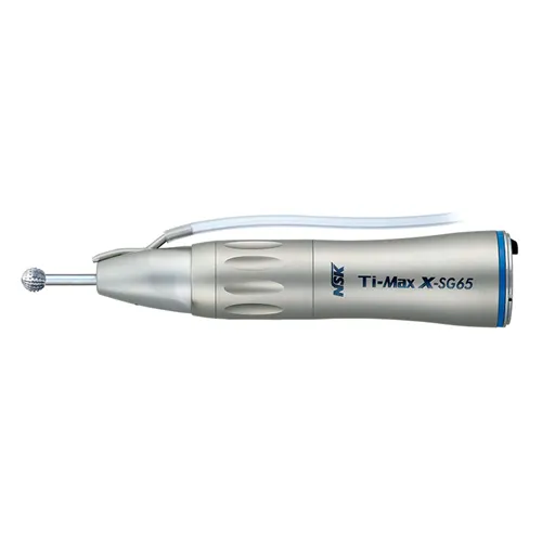NSK TI-MAX CHIRURGISCH HANDSTUK X-SG65 1:1 BLAUW ZONDER LICHT