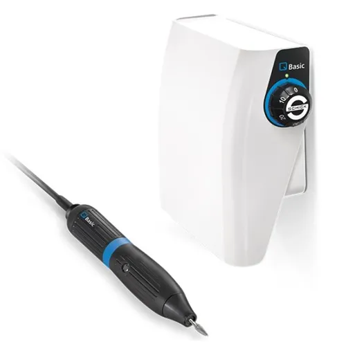 SCHICK Q BASIC TECHNIEKMOTOR MET KNIEBEDIENING COMPLEET MET HANDSTUK