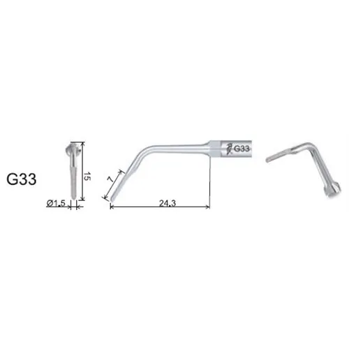WOODPECKER TIP G33 INLAY PREPARATION