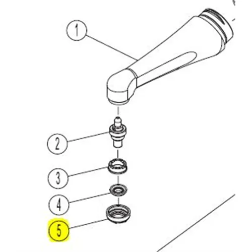 NSK EIND SCHROEF VOOR KOPJE TBV SCREW-IN FX57M REF 20002066