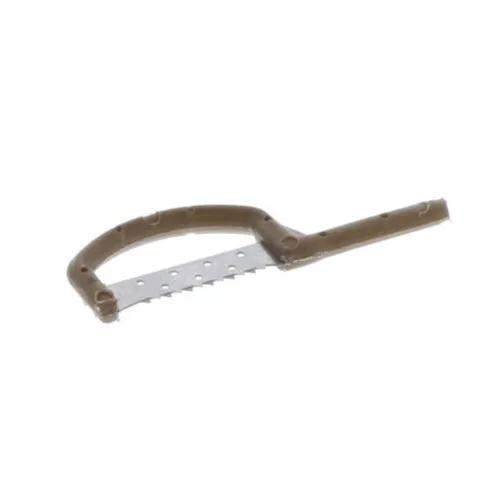 DENTSPLY GAC INTERPROXIMAL REDUCTION SPACEFILES SERRATED CONTACT POINT SAW BRUIN/GOUD (8st) 40035-CS