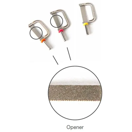OSCIDENT INTERPROXIMAL FILES OPENER MEDIUM 40µm ROOD (1st) REF: 1140