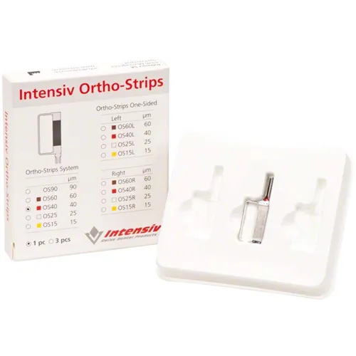 INTENSIV ORTHOSTRIPS 40µ MEDIUM / DUBBELZIJDIG ROOD OS40M-DS3 (3st)