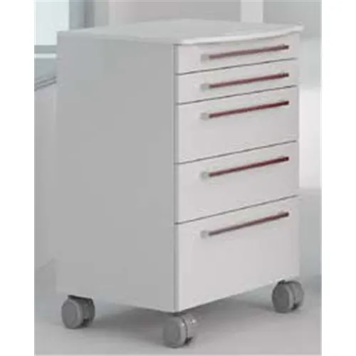 SOFT CLOSE LADENKASTJE MET 6 LADEN KLEUR WIT MET KERAMISCH BOVENBLAD (750x50x545mm)