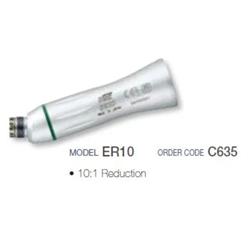 NSK ER10 HOEKSTUK 10:1 GROEN ZONDER LICHT ZONDER KOPJE REF C635