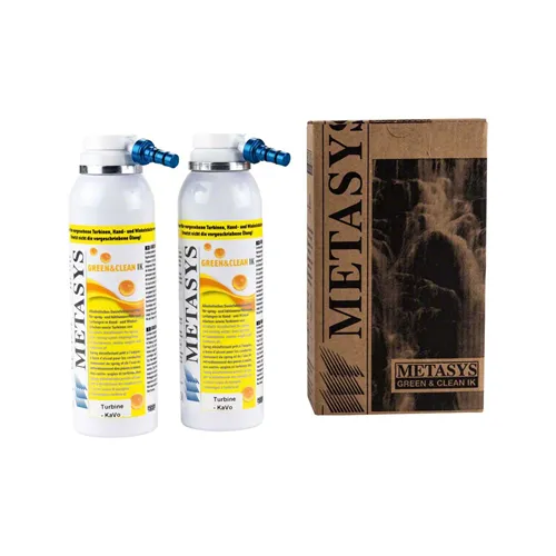 METASYS GREEN&CLEAN IK REINIGING + KOPPELING KAVO TURBINE (2x180ml)