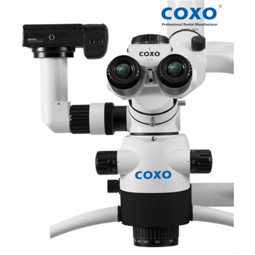 COXO C-CLEAR-2 STEPLESS ZOOM MICROSCOOP (met display en zonder camera)