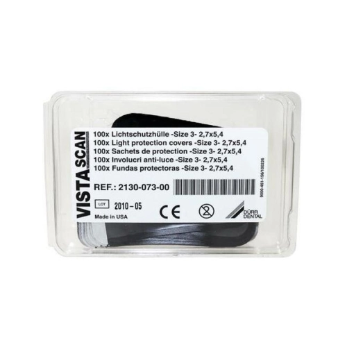 DÜRR VISTASCAN IQ LIGHT PROTECTION COVERS SIZE 3 2,7x5,4cm (100st) REF 2130-083-00